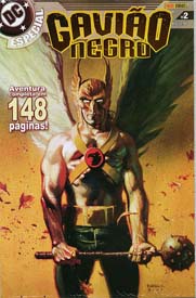 Capa do 1º encadernado do Gavião Negro